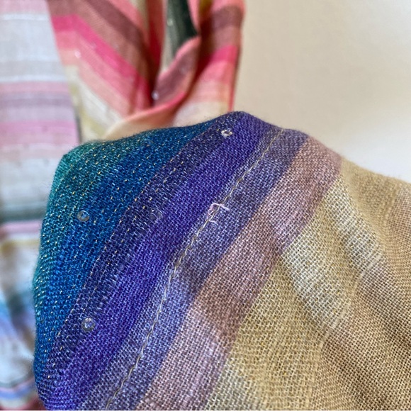 Mes Demoiselles Striped Cancun Kimono Coverup - Picture 14 of 16